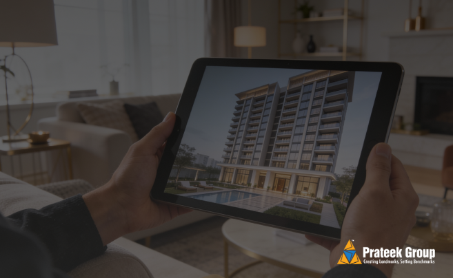 Prateekgroup's Smart Solution_ View Your Dream Home From Your Couch cover